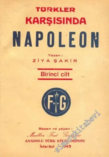 Türkler Karşısında Napoléon, Cilt 1 - 2 -        1943