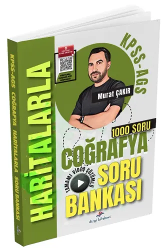Dizgi Kitap Yayınları 2026 KPSS MEB AGS Haritalarla Coğrafya Tamamı Vi