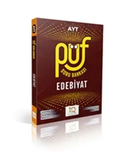IQ YAYINLARI AYT EDEBİYAT PÜF SORU BANKASI