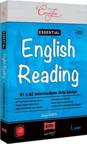 Yargı Yayınları Essential English Reading B1 B2 Intermediate Orta Sevi