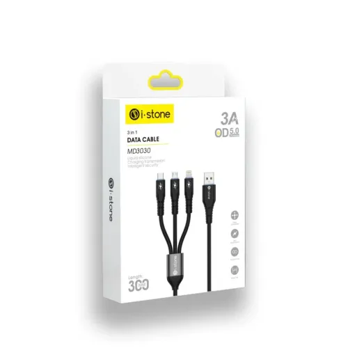 MD3030 3 in 1 Multi Cable   30 CM
