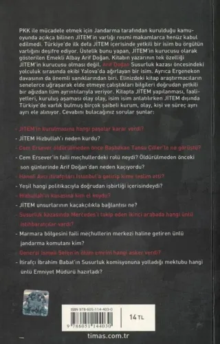 Jitem'i Ben Kurdum Arif Doğan Timaş Yayınları %60 indirimli