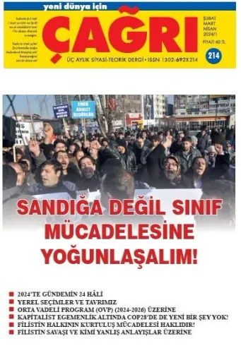 Yeni Dünya İçin Çağrı Sayı 214