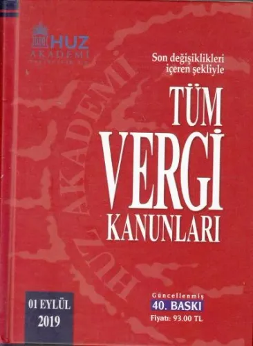 Tüm Vergi Kanunları