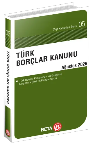Türk Borçlar Kanunu Cep Serisi 2026 Celal Ülgen