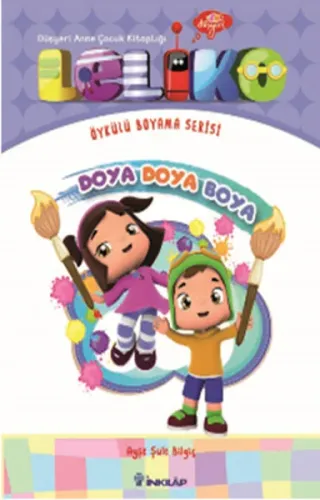 Leliko Öykülü Boyama Serisi - Doya Doya Boya Ayşe Şule Bilgiç