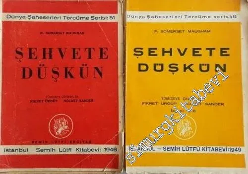 Şehvete Düşkün 2 Cilt TAKIM -        19461949