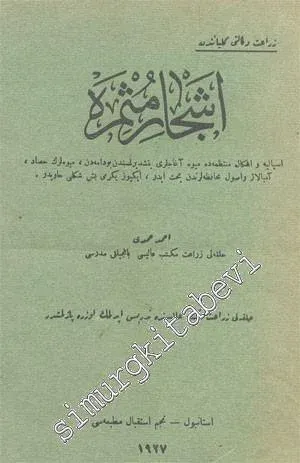 OSMANLICA: Eşcar - ı Müsmire -