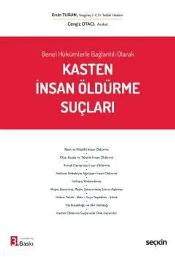 Kasten İnsan Öldürme Suçları