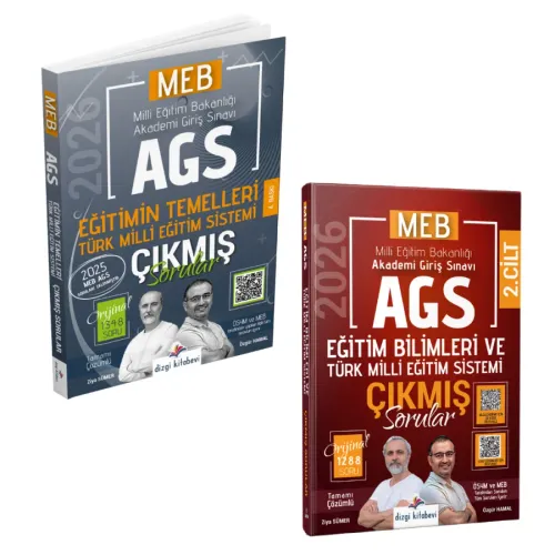 Dizgi Kitap Yayınları 2026 MEB AGS Tamamı Video Çözümlü Eğitim Bilimle