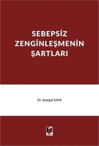 Sebepsiz Zenginleşmenin Şartları