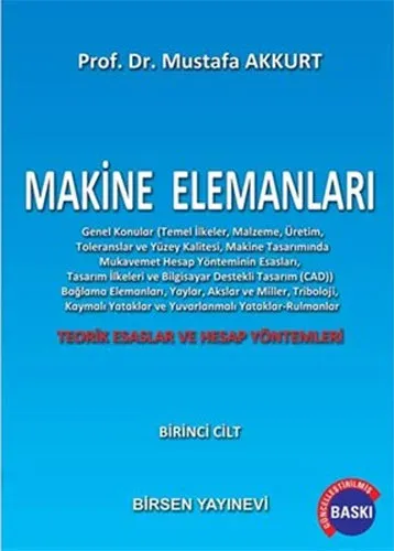 Makine Elemanları - 1