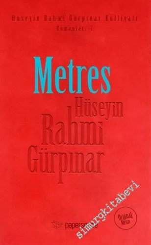 Metres - Orijinal Metin DERİ KAPAK -        2015