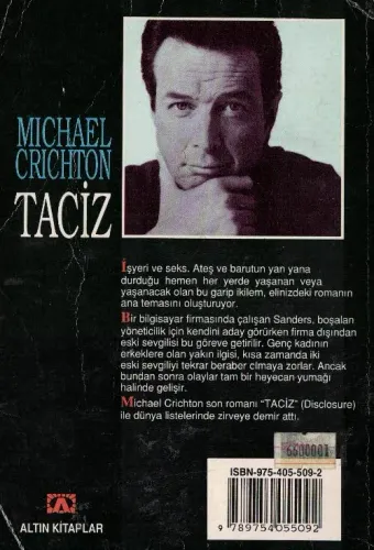 Taciz Michael Crichton Altın Kitaplar