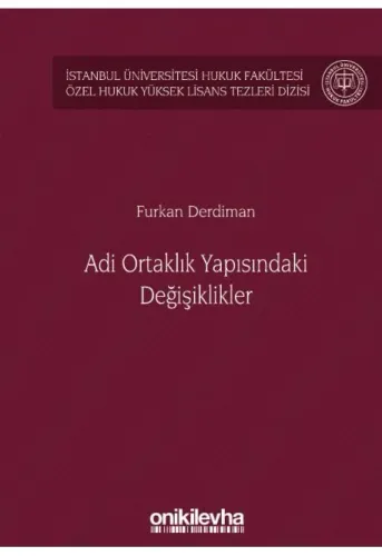 Adi Ortaklık Yapısındaki Değişiklikler