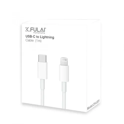K.fulai Ch-U01 USB-C To Lightning Kablo 1Metre
