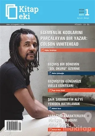 Kitap Eki Dergisi Sayı: 1 Ocak 2020