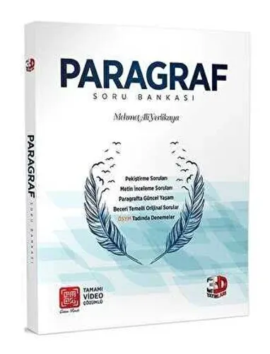 3D Yayınları YKS Paragraf Soru Bankası