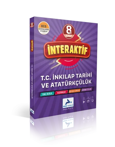 8. Sınıf İnteraktif T.C. İnkılap Tarihi Ve Atatürkçülük Soru Kütüphane