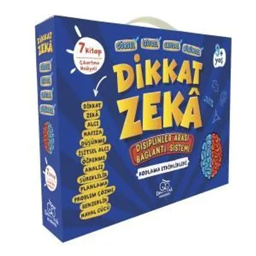 Dikkat - Zeka 3. Sınıf Seti - 9 Yaş  (7 Kitap)