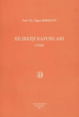 Bilirkişi Raporları ( 1990 )