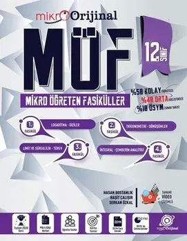 Orijinal Mikro 12. Sınıf Matematik MÖF