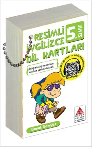 Delta Kültür Yayınları 5. Sınıf Resimli İngilizce Dil Kartları Delta Kültür