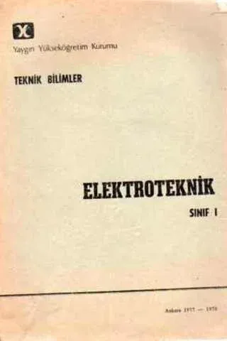 Elektroteknik Sınıf 1