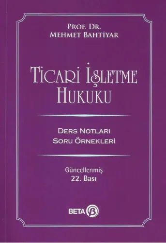 Ticari İşletme Hukuku