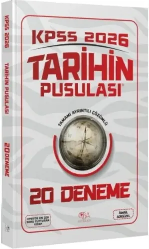 2026 KPSS TARİHİN PUSULASI 20 DENEME ÇÖZÜMLÜ