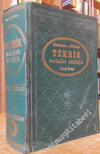 Almanca - Türkçe Teknik Terimler Sözlüğü -