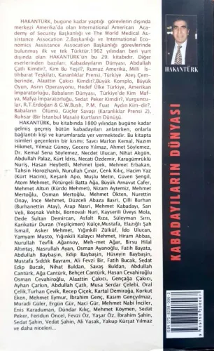 Kabadayıların Dünyası Hakan Türk Akademi Basın