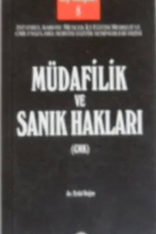 Müdafilik ve Sanık Hakları