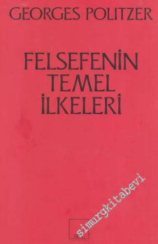 Felsefenin Temel İlkeleri -        2018