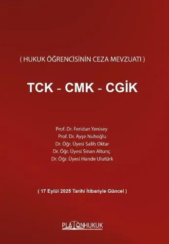 TCK ‐ CMK ‐ CGİK