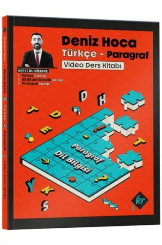Deniz Hoca Tüm Sınavlar İçin Türkçe Video Ders Kitabı