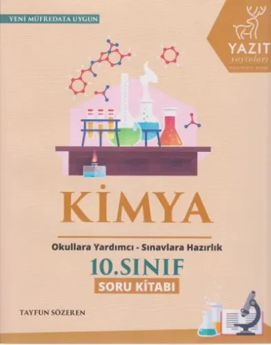 Yazıt Yayınları 10. Sınıf Kimya Soru Kitabı Yazıt