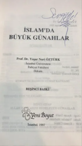 İslam'da Büyük Günahlar İmzalı