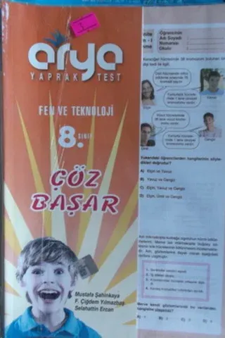 8.Sınıf Fen ve Teknoloji Çöz Başar Yaprak Test