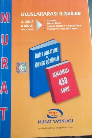 Uluslararası İlişkiler -2.Sınıf - K Kitabı