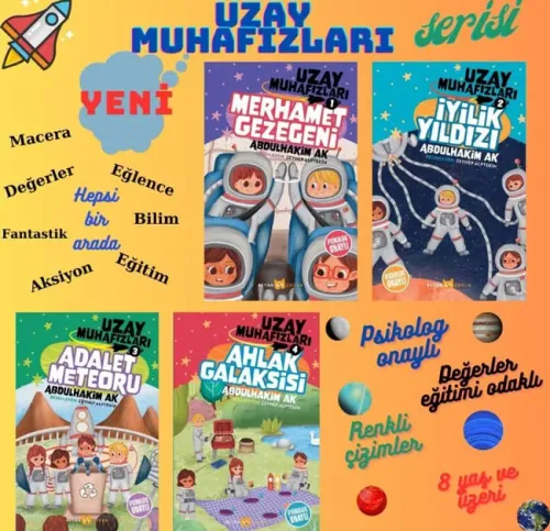 Uzay Muhafızları Serisi (4 Kitap) - Abdulhakim Ak - Beyan Yayınları