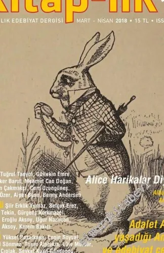 Kitap-lık: İki Aylık Edebiyat Dergisi - Alice Harikalar Diyarında - Sayı: 196      Mart - Nisan