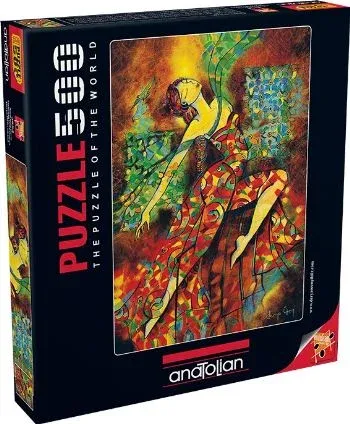 Renklerle Dans (Puzzle 500) 3554