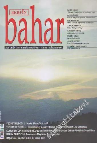 Berfin Bahar Kültür, Sanat ve Edebiyat Dergisi  - Sayı: 124    14  Haziran