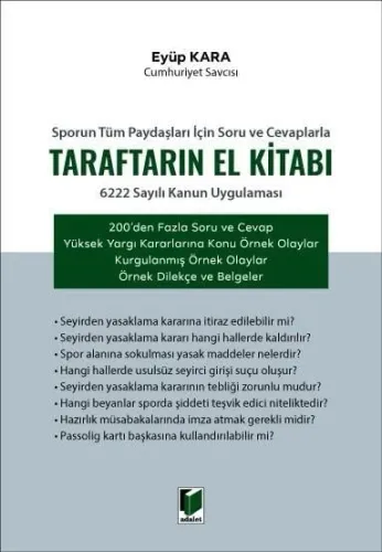 Sporun Tüm Paydaşları İçin Soru ve Cevaplarla Taraftarın El Kitabı