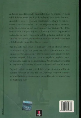 İki Dirhem Bir Çekirdek İskender Pala Kapı Yayınları %50 indirimli