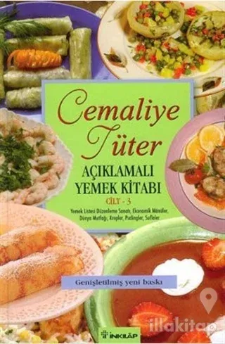 Açıklamalı Yemek Kitabı Cilt: 3 (Ciltli)