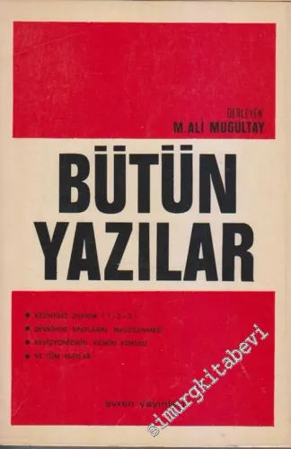 Bütün Yazılar -