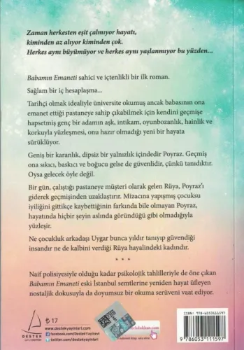 Babamın Emaneti Poyraz Demir Destek Yayınevi %53 indirimli