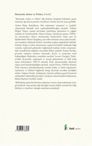 Sinemada Anlatı ve Türler